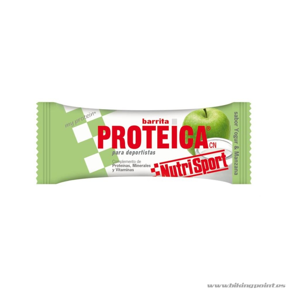 Barrita Nutrisport Proteica Yogur - Manzana