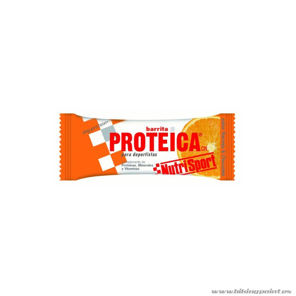 Barrita Nutrisport Proteica Naranja