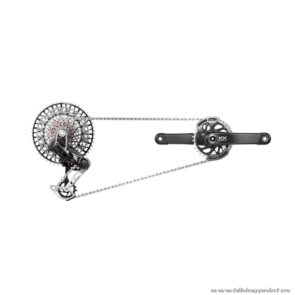 Grupo Sram XX T-Type Q174 CL55 DUB 175 32T AXS