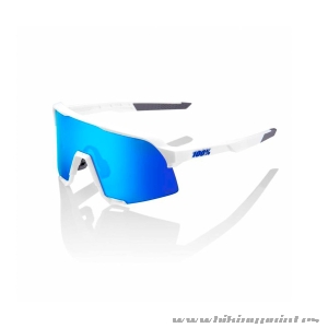 Gafas 100% S3 Matte White Hiper Blue    